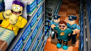 МЫ ТАЙНО ЖИВЕМ В ТОРГОВОМ ЦЕНТРЕ В ROBLOX