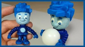 Лепим Фиксика Нолика из пластилина Nolik in plasticine