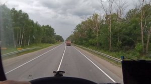 Перевозка ЖБИ свай, чуть не украли топливо