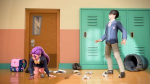 Мультик для Детей! РУМИ_МИРА_И_ЗОИ_СТАЛИ_ИГРУШКАМИ_K-Pop_Охотницы_на_Демонов_Huntrix_анимация 12