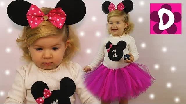 ✿ Костюм МИННИ МАУС Новогодний Марафон от Диана Шоу Kids Costume Runway Show Minnie Mouse Diana Show смотреть онлайн