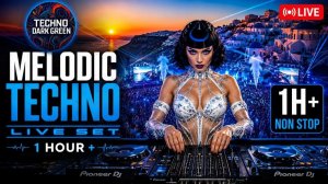 🇬🇷 Santorini Sunset Melodic Techno 🌅 Hypnotic Live DJ Set   1 Hour of Deep Progressive Journey