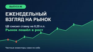 Еженедельный взгляд на рынок #6. Частные инвесторы сами по себе