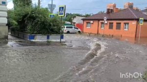 Апокалипсис в Ростове-на-Дону 25 июля, потоп после ливня