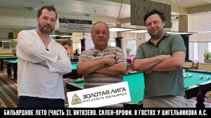 Летнее путешествие: Сален-Профи (продолжение), русский бильярд в Витязево