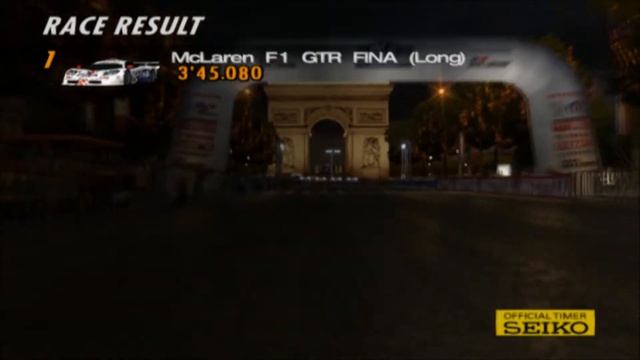 GT4 Prologue - George V Paris Hidden Circuit - Arcade Race