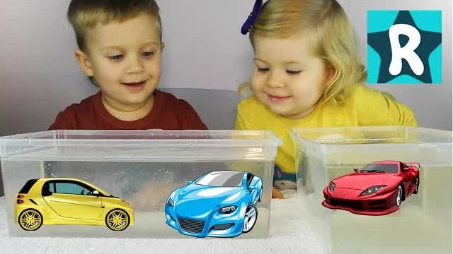 ★ Купаем Машинки Хамелеон Меняют Цвет в Воде Bathe Cars color Shifters Chameleons change color смотреть онлайн