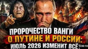 ВАНГА О ПУТИНЕ ЭТО СЛУЧИТСЯ УЖЕ В ИЮЛЕ 2026