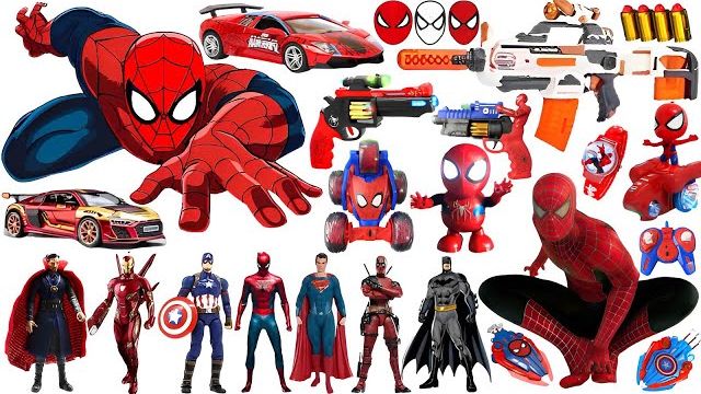 Серия Marvel Spider-Man распаковывается, популярные фигурки Человека-паука смотреть онлайн