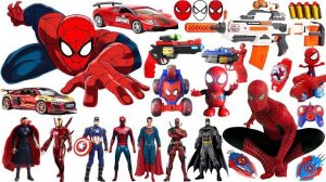 Серия Marvel Spider-Man распаковывается, популярные фигурки Человека-паука