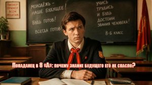Аудиокнига «Попаданец в 8 «А»: почему знание будущего его не спасло?»
