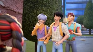Мультик для Детей! РУМИ_МИРА_И_ЗОИ_СТАЛИ_ИГРУШКАМИ_K-Pop_Охотницы_на_Демонов_Huntrix_анимация 16