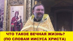 Что такое ВЕЧНАЯ ЖИЗНЬ? (по словам Иисуса Христа) Священник Валерий Сосковец
