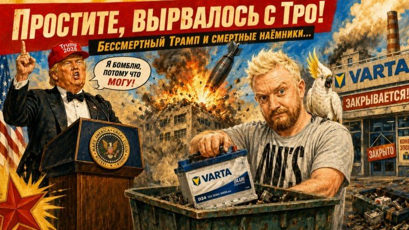 "Простите, вырвалось!" №476 | Про новый срок Трампа и реформу избирательного права смотреть онлайн