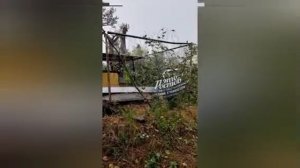 😳⚠️ Момент урагана на Зелёном острове в Ростове.

Уничтожено много тополей, повреждены базы отдыха.