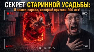 СЕКРЕТ СТАРИННОЙ УСАДЬБЕ: Я нашел портал, который прятали 200 лет!