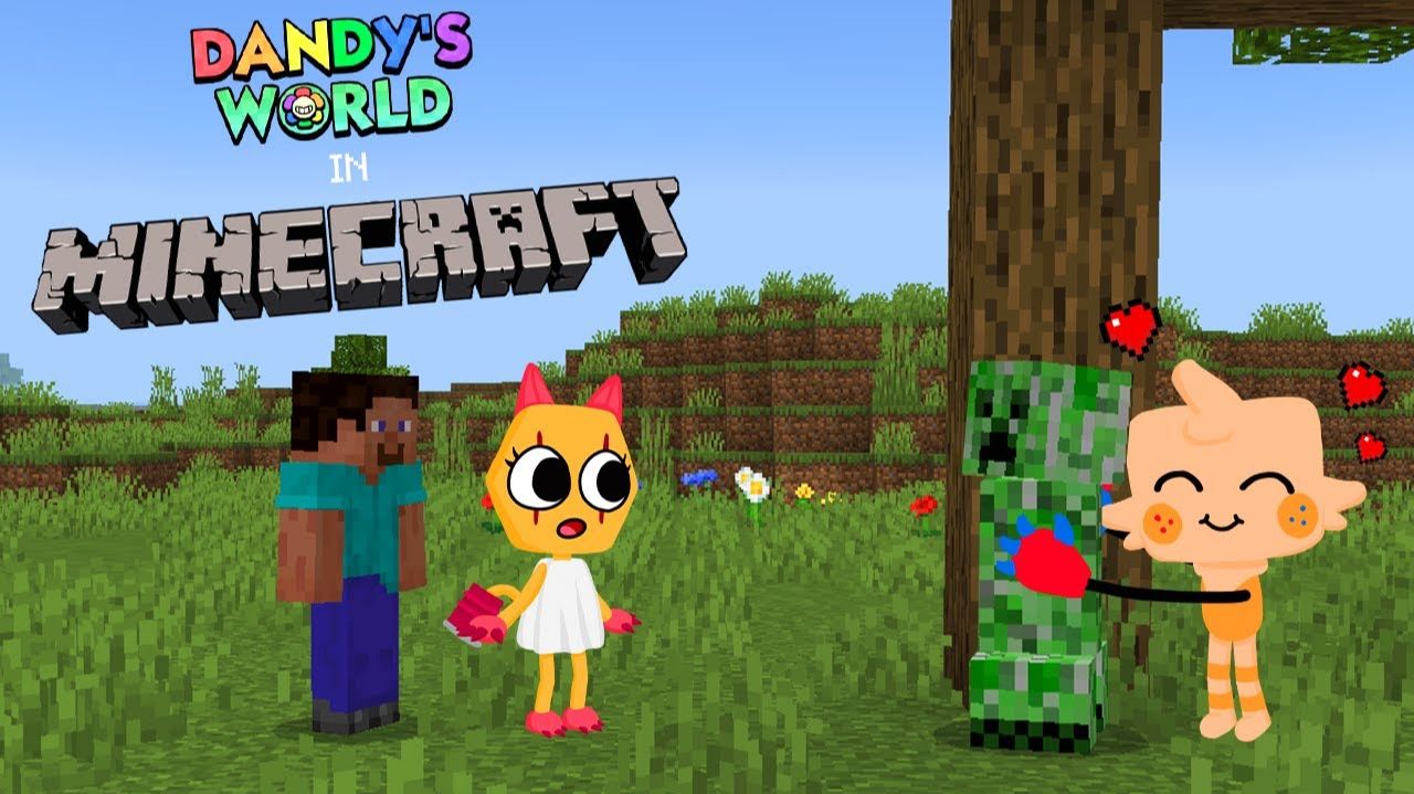 DANDY'S WORLD IN MINECRAFT? - DANDY'S WORLD ANIMATION MEME смотреть онлайн