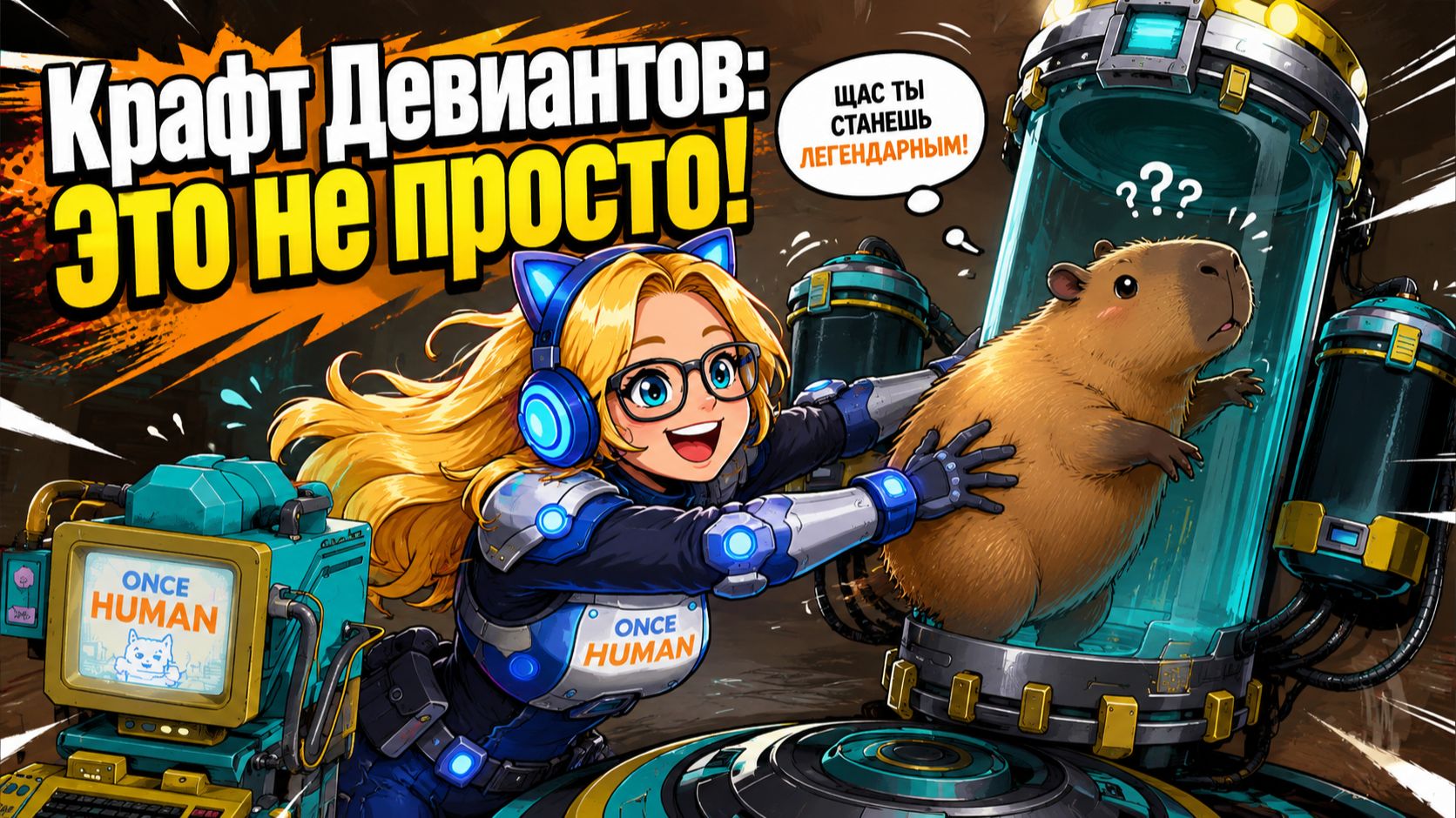 ONCE HUMAN | Как превратить мусор в деньги: животные и предметы мебели для крафта девиантов! смотреть онлайн
