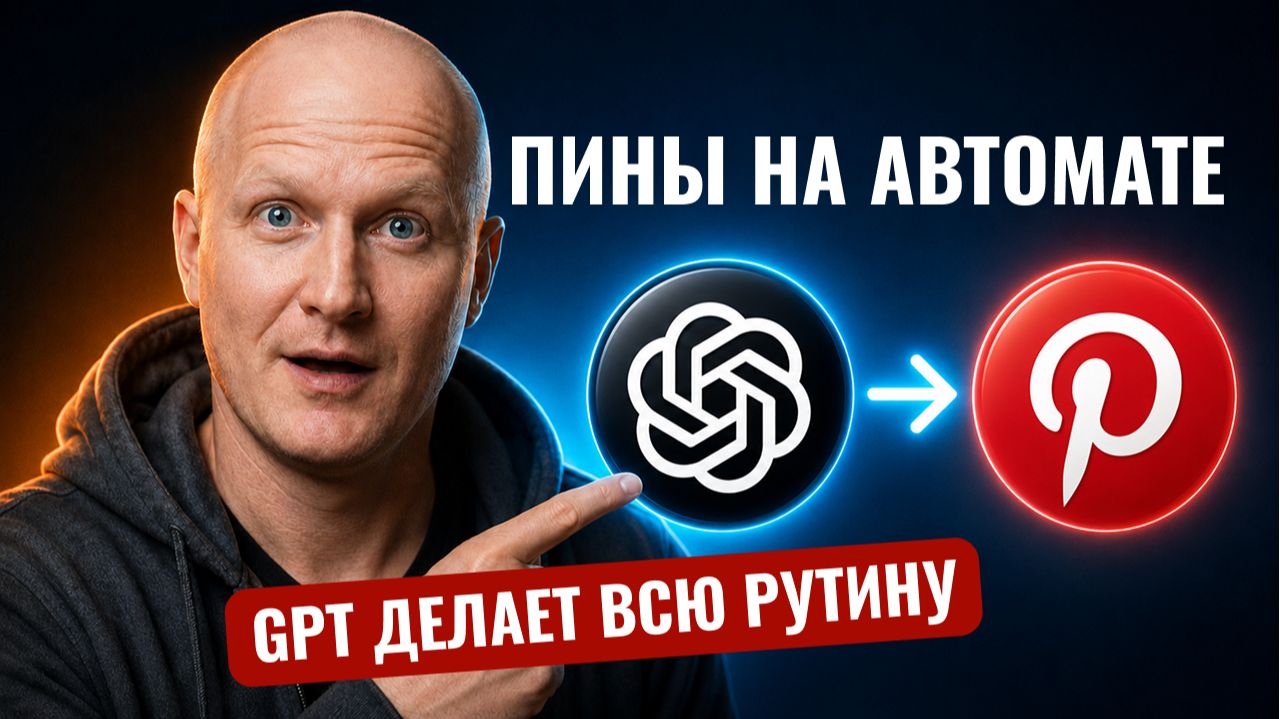 ChatGPT упаковал PINTEREST с нуля и освободил меня от рутины смотреть онлайн