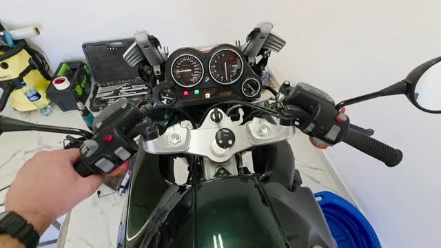 Повторный ремонт рулевого демпфера BMW K1200RS, GT, K41 смотреть онлайн
