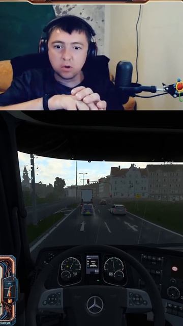 Когда хочешь спать,но едешь за рулем | Euro Truck Simulator 2