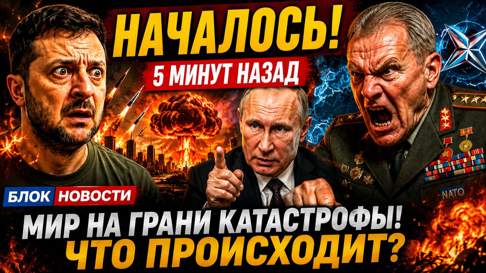 5 минут назад блок новости