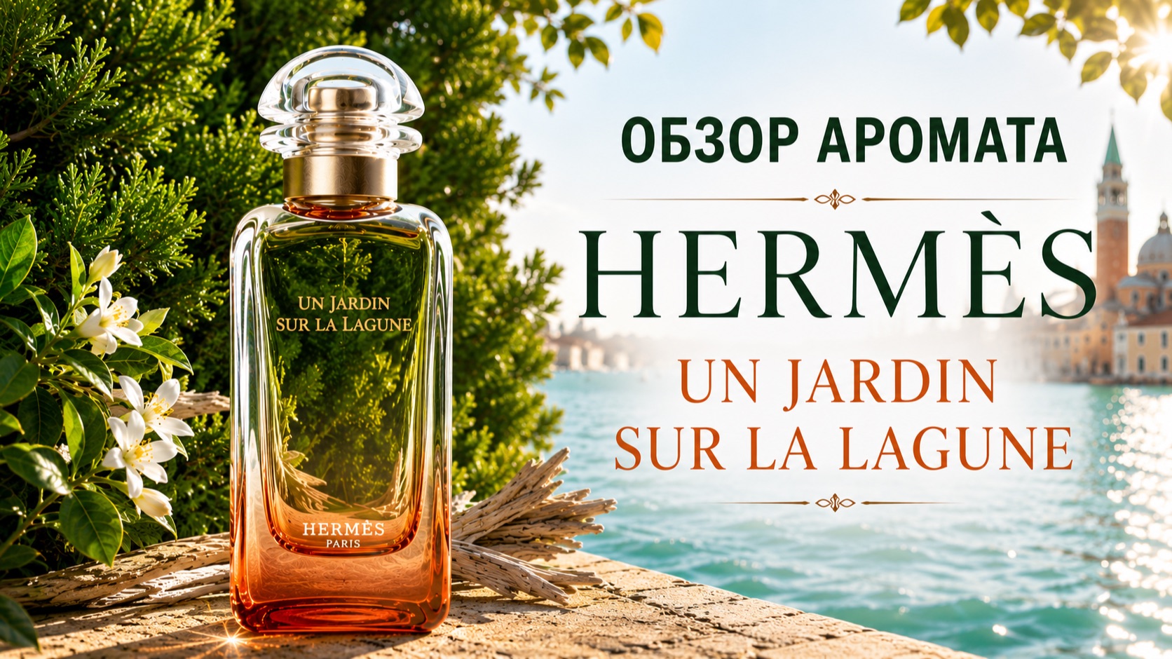 Этот Hermès пахнет роскошным отпуском | Un Jardin Sur La Lagune