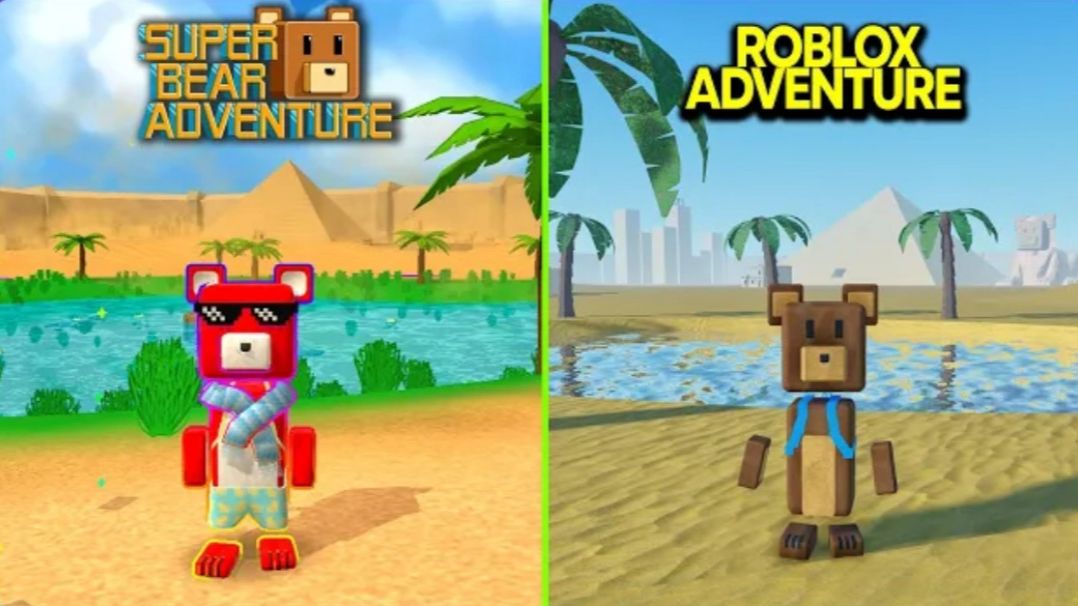 Super Bear Adventure в пустыне Бимотхеп. смотреть онлайн