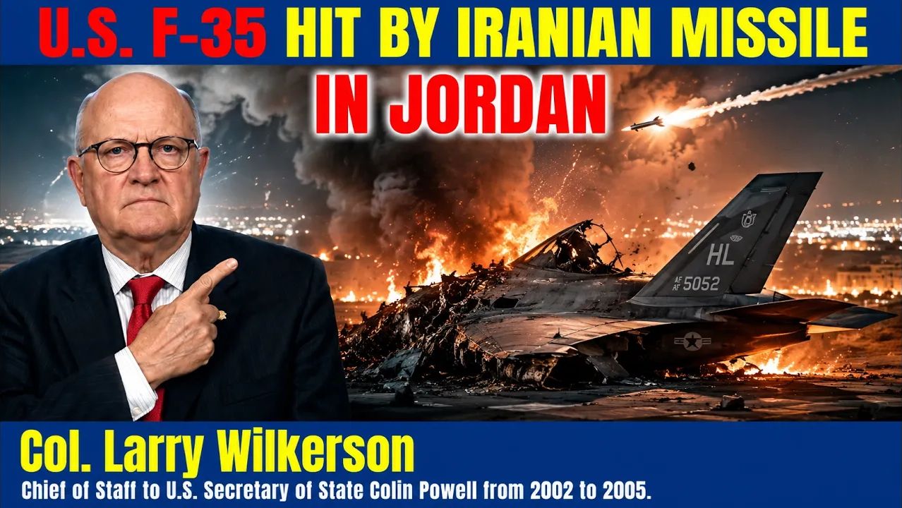 U.S. F-35 Hit by an Iranian Missile in Jordan, Iran No Longer Wants to Negotiate Lawrence Wilkerson смотреть онлайн