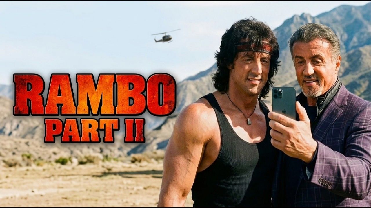 Рэмбо# Первая кровь, часть 2 (1985) В ролях# Тогда против настоящего (2026) 🎬 Носталь