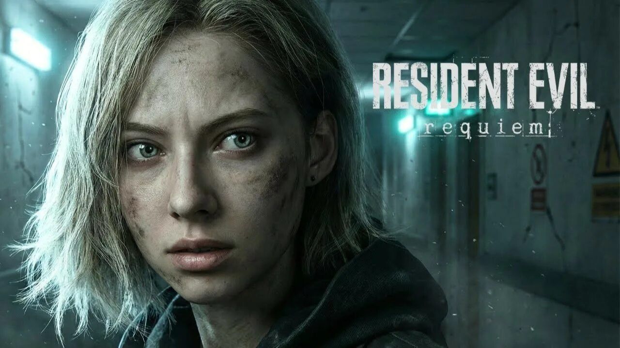 Resident Evil Requiem (кровь на стене)
