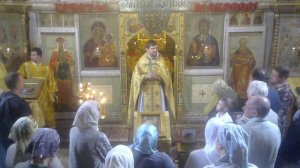 Проповедь на Литургии в Неделю 8-ю по 50-це. Святых отцов шести Вселенских Соборов. 26.07.2026 г.