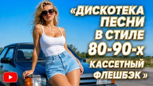 Русская дискотека  в стиле 80-90-х Ретро-Волна  Кассетный флешбэк
