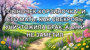 «Сыночек-корзиночка» и его мать: как свекровь уничтожила брак, а он и не заметил