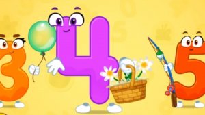 Развивающий Мультик|УЧИМ ЦИФРЫ|ВЕСЁЛАЯ МАТЕМАТИКА|Мультфильм-Игра для Детей и Малышей