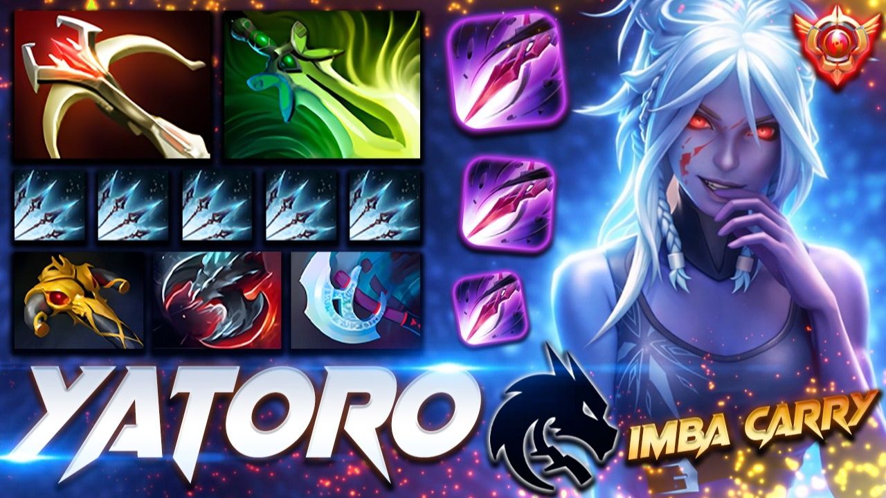 Yatoro Drow Ranger - IMBA CARRY — профессиональный геймплей в Dota 2 [Смотри и учись]