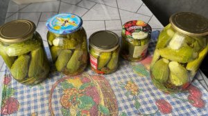 Маринованные огурчики с семенами горчицы