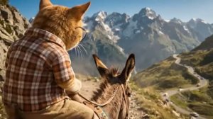 Где-то на белом свете 🐻 _ Кавказская пленница _ Кошачья версия 🐱