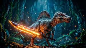 Dinoblade ► Заценим... (динозавры с мечами - до чего докатилась больная фантазия)