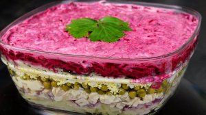 До чего же он ВКУСНЫЙ!!! Салат «ГРАФ» на праздничный стол!
