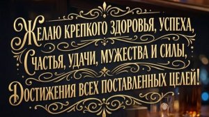 С Юбилеем! С Днем рожденья! Поздравление для юбиляра мужчины.