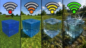 Новые водные эксперименты с разным Wi-Fi в Майнкрафте
