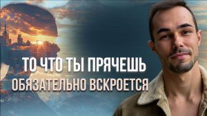 Ты должен быть честен сам с собой.
