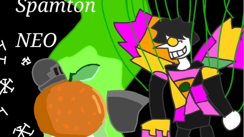 // Spamton NEO // битва в сноугрейв//🍊🍊