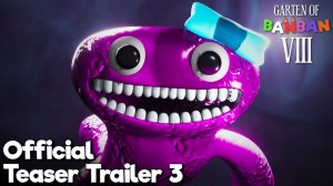 Сад Банбана 8 — Официальный тизер 3