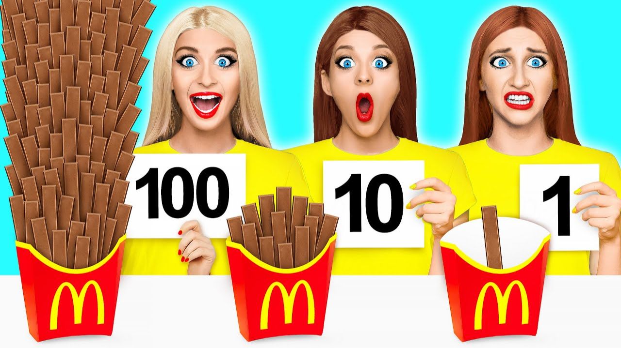 100 Слоев еды Челлендж от Multi DO Challenge смотреть онлайн