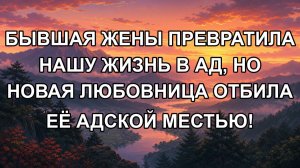 Бывшая жены превратила нашу жизнь в ад, но новая любовница отбила её адской местью!