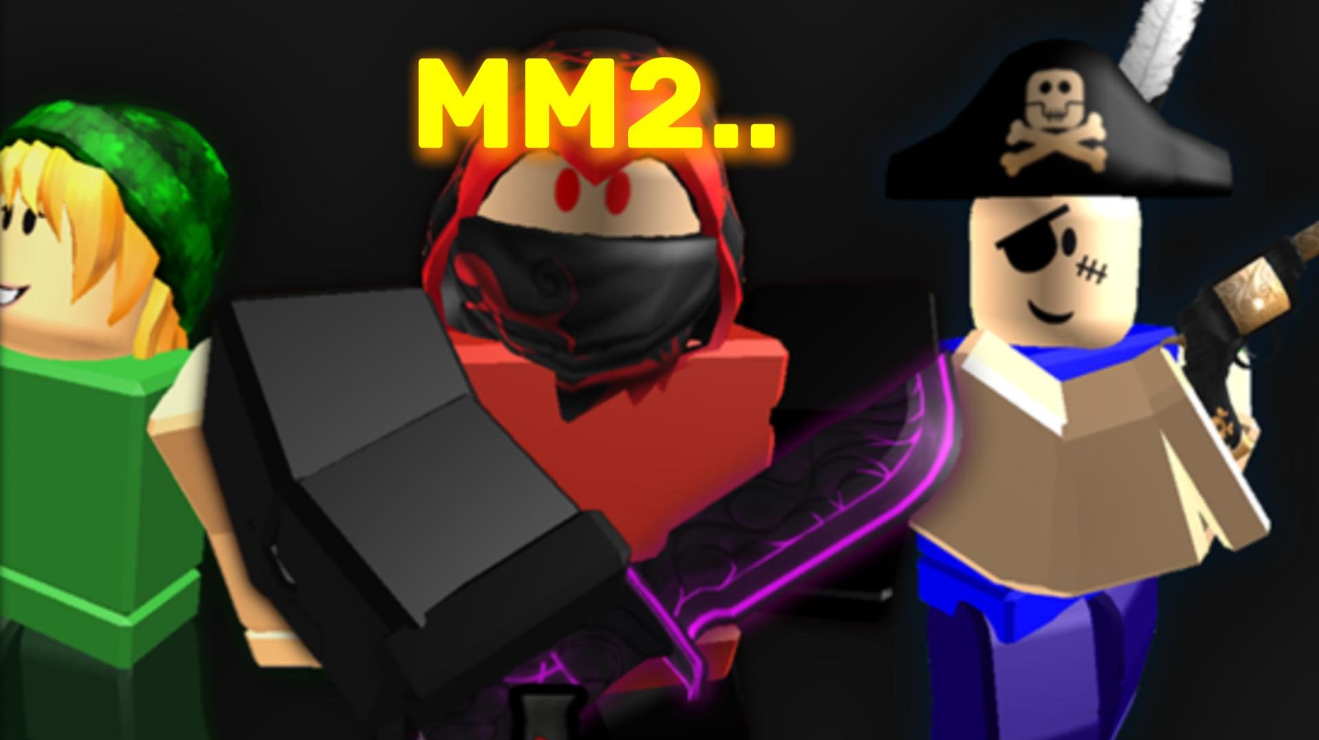 СЫГРАЛ В MM2 В ROBLOX!