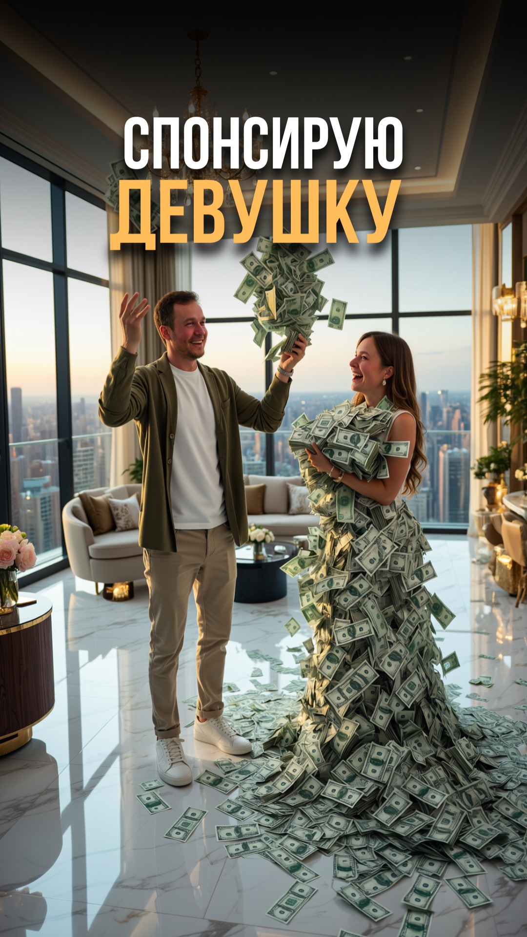 Спонсирую девушку