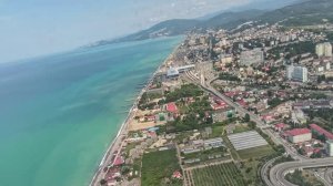 ТОЛЬКО ПОСМОТРИТЕ , ВЗЛЕТ С СОЧИ ВИД С САМОЛЕТА